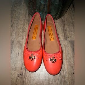 NWOB Tory Burch Charm Ballet Flats